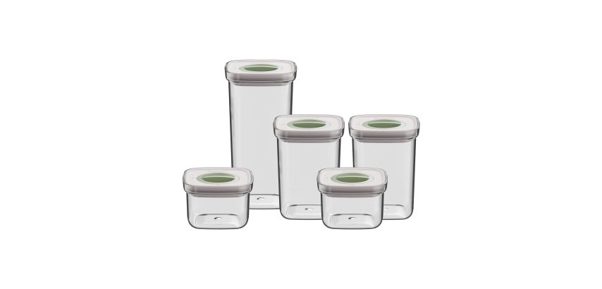 BergHOFF 5-st set smart seal voedselcontainerset
