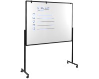 Tableau multi-usages XL PREMIUM - Tableau blanc / Feutrine gris - Legamaster