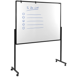 Tableau multi-usages XL PREMIUM - Tableau blanc / Feutrine gris - Legamaster