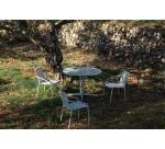 Fauteuil d'extérieur OUDON - structure alumnium