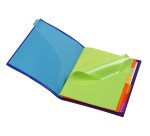Trieur plastique extensible Business HAPPY FLUO - Viquel  6 compartiments – Format A4