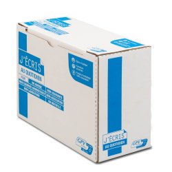 Briefumschlag aus brauner Kraft 229 x 324 (C4) 90g ohne Fenster - Packung mit 250 Stück