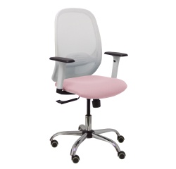 Chaise de bureau CILANCO Blanche