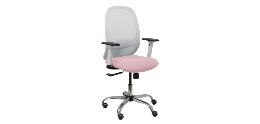 Chaise de bureau CILANCO Blanche