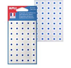 Oeillets adhésifs en pochette blanc, diamètre: 13 mm