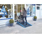 Rampe d'accès pliable en aluminium AVEC carillon