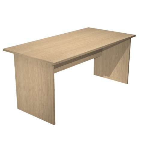 Mesa oficina Presto 160 pata panel - Roble