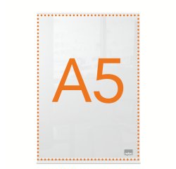 Porta pósters acrílico transparente de sobremesa, A5