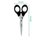 Tijeras de acero inoxidable Leitz 165 mm