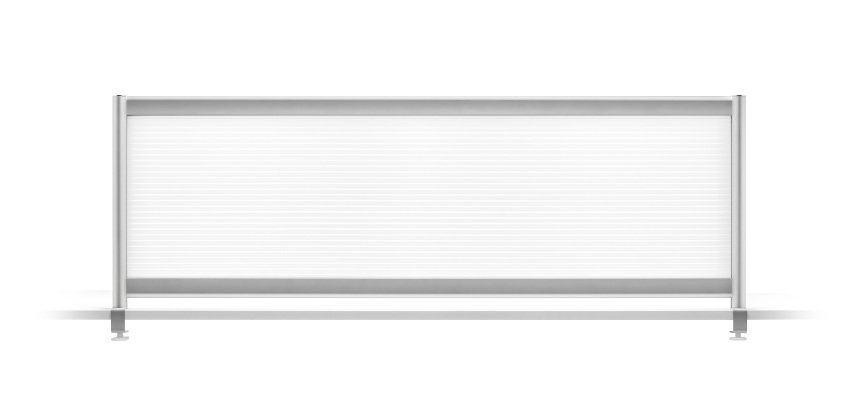 Separador de mesa policarbonato Alt 60 x An 180 cm