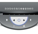 Destructora de Papel Leitz IQ OptiMax Home Office 225 Microcorte Seguridad P5 15L - Blanca