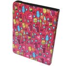 Funda Universal Estampada (9 - 11) Cool Ice Pop Metal Rojo puntos blancos