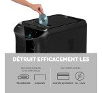Destructeur Fellowes AutoMax 550C - coupe croisée