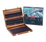 Caja de madera de 48 lápices Derwent Inktense