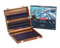 Caja de madera de 48 lápices Derwent Inktense