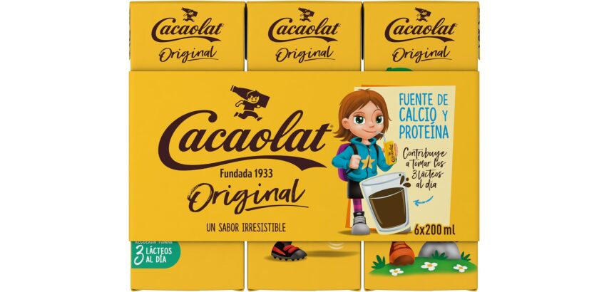 Mini Briicks de Cacaolat 200 ml - Pack de 24 unidades