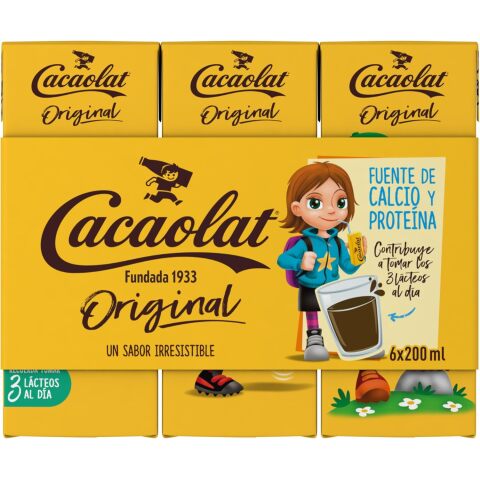 Mini Briicks de Cacaolat 200 ml - Pack de 24 unidades