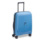Belmont Plus Valise cabine Slim 4 doubles roues 55 cm bleu zinc