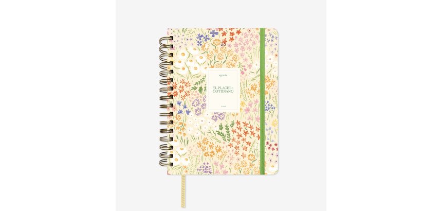 Agenda Anual 2026 "Bloom" Semana Vista