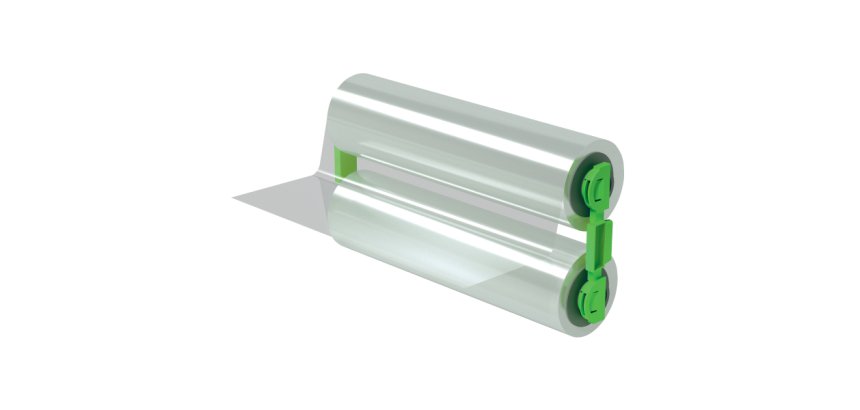 Recambio de rollo de plastificación para cartucho recargable GBC Foton 30 de 100 micras brillante