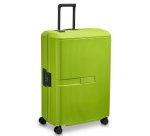 Valise 4 doubles roues 77 cm Color Block Hardside citron