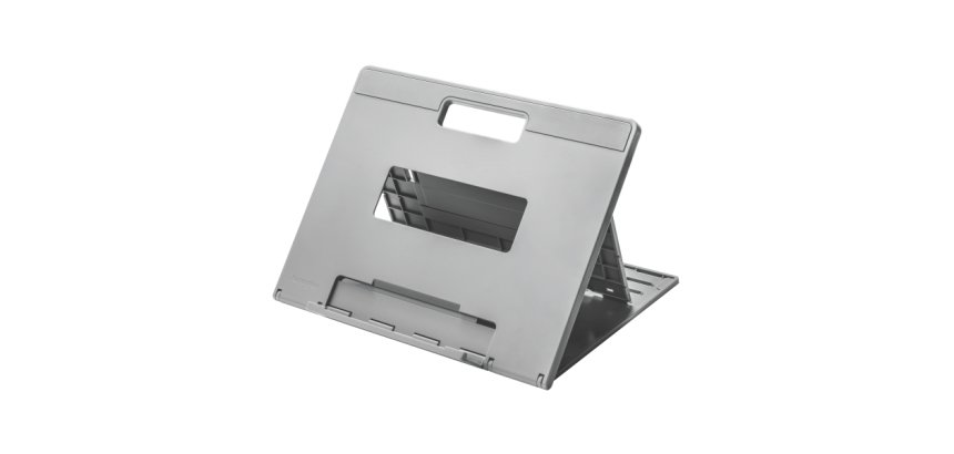 Elevador Kensington Smartfit® Easy Riser™ con ventilación para portátil 17", gris