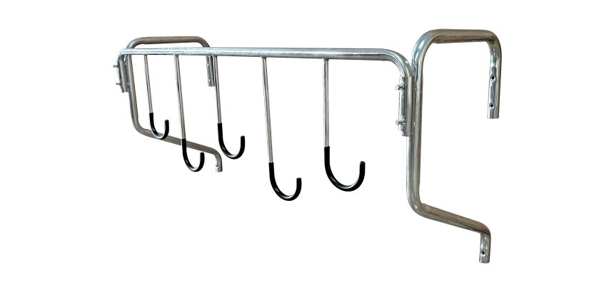 Support mural pour 5 vélos