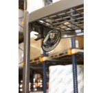 Miroir nomade avec pince pour fixation Ø 20cm