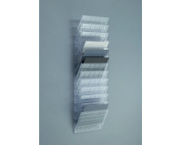 Trieur mural 12 cases FLEXIBOXX Durable A4 paysage incolore