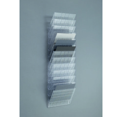 Trieur mural 12 cases FLEXIBOXX Durable A4 paysage incolore