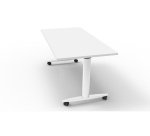 Mesa multifuncional batiente Taxi blanca 140 x 80 cm
