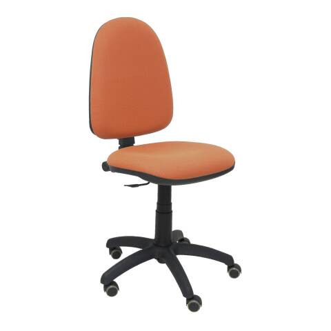 Silla Ayna bali ruedas de parquet - Marrón