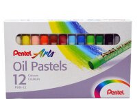 Ceras pasteles de aceite Oil Pastels Pentel - Caja de 12 colores
4711577003573
