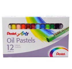 Ceras pasteles de aceite Oil Pastels Pentel - Caja de 12 colores
4711577003573
