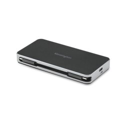 Replicador móvil 4K dual USB-C sin controladores UH1460P con alimentación pass-through de 85 W