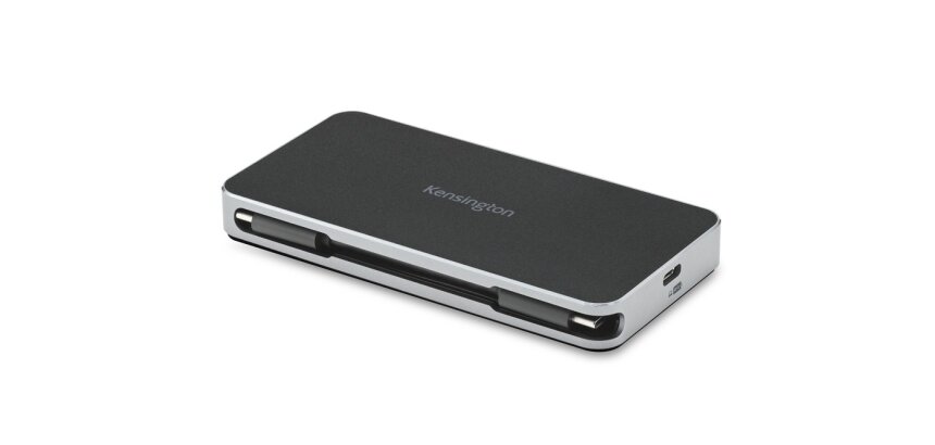 Replicador móvil 4K dual USB-C sin controladores UH1460P con alimentación pass-through de 85 W