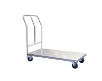 Chariot fixe inox 304 L 100 kg 1000 x 518 mm