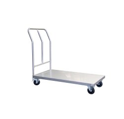 Chariot fixe inox 304 L 100 kg 1000 x 518 mm