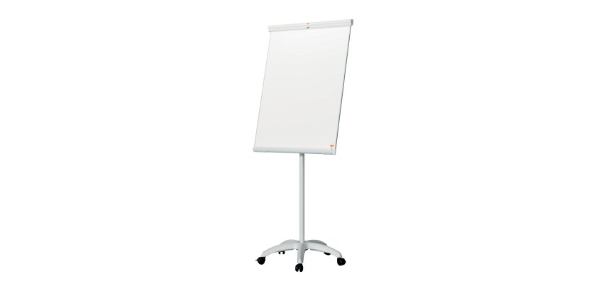 Pizarra caballete magnética móvil de acero Nobo Premium Plus