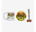 Kit Taza + Posavasos + Llavero "Contigo al quinto pino"