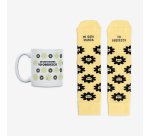 Kit Taza + Calcetines "Mi gato manda, yo obedezco" Talla 36 - 41

