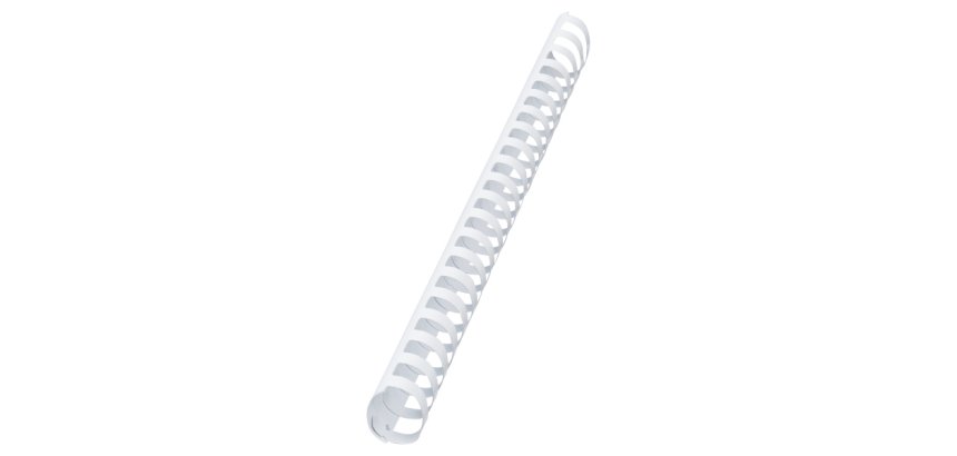 Canutillo encuadernación GBC CombBind - A4 - 45 - Blanco