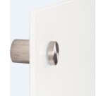 Pizarra de vidrio magnetica blanco puro 2000X1200