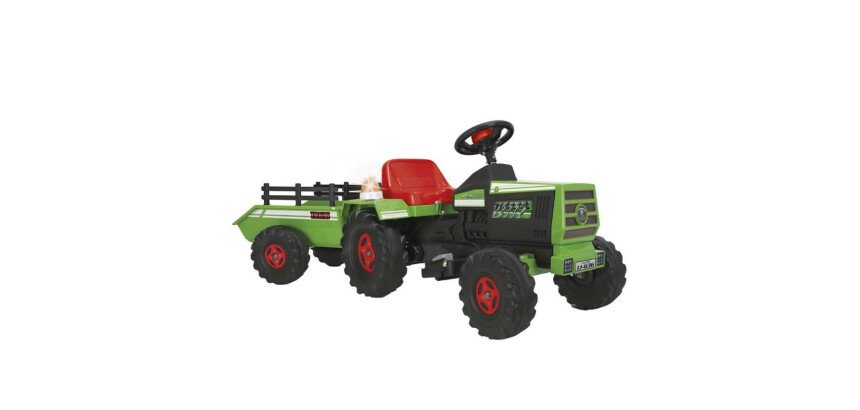 Tractor de juguete Mercedes Remolque 6V Injusa