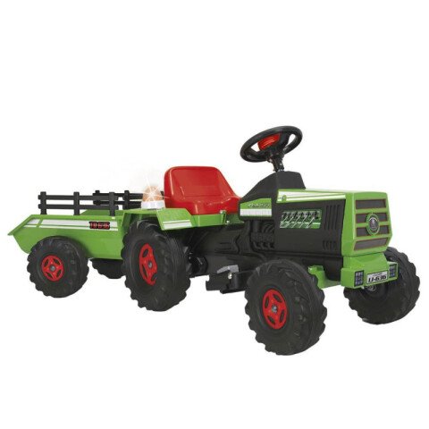 Tractor de juguete Mercedes Remolque 6V Injusa