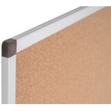 Ayda BioFusion Pizarra de corcho reciclado enmarcado en aluminio anodizado 90X120