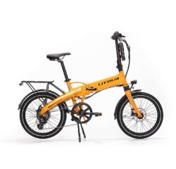Bicicleta Eléctrica Ibiza Rainbow Yellow Stone 10,4 AH