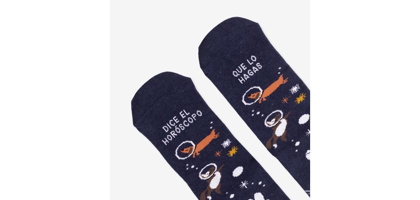Calcetines "Dice el horóscopo que lo hagas" talla 36-41