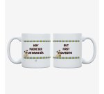 Kit Taza + Calcetines "Hoy puede ser un gran día, but first, cafecito" Talla 42-46