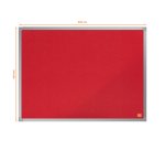 Tablero de anuncios de fieltro Nobo Essence de 600x450 mm - Rojo - 600x450mm